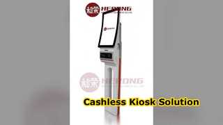 23,6-Zoll-Touchscreen-Kiosk K33L, bargeldlose Selbstbedienung