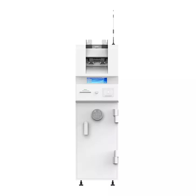 Touch Screen Selbstservice-Bareinzahlungs-Maschine nehmen Kiosk-Maschine der Registrierkasse-CDM zurück