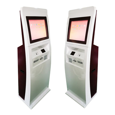 22 Zoll-Touch Screen Selbstzahlungs-Kiosk-Bargeld und Münzen-Akzeptant-Maschine