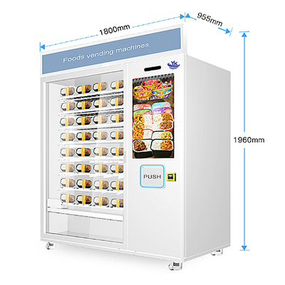 22 Zoll-Touch Screen Tiefkühlkost-Automat für 120W im Freien