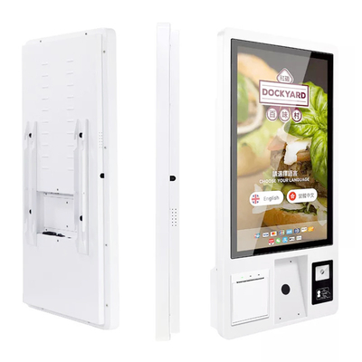 Touch Screen steht Digital-Selbstservice-Kiosk-Prüfungs-Auszahlungsanordnungs-Restaurant-Auftrag