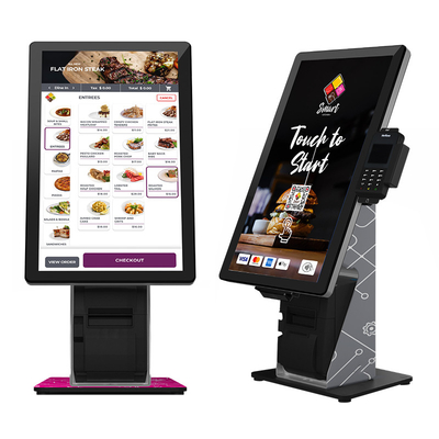 23 Zoll-Selbstservice-Kiosk für Restaurant-Büro-Mittagessen-Nahrung