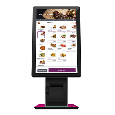 23 Zoll-Selbstservice-Kiosk für Restaurant-Büro-Mittagessen-Nahrung