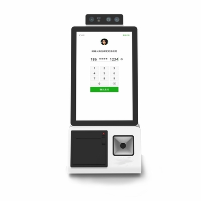 Selbstbedienung Bestellung Zahlung Kiosk Maschine Ips Lcd Selbstbestellung Tablet Kiosk 10,1 Zoll