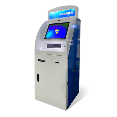 Heiße Verkaufsberichts-Drucker-Self Service Kiosk-ATM-Maschine des touch Screen Selbstservice-Geldautomat-A4