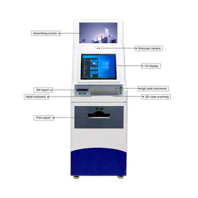 Touch Screen Selbstservice-Ausrichtungs-Berichts-Kiosk-automatische Karten-Maschine