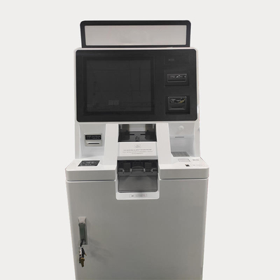 Intelligente Zurücknahme ATM-Maschinen-Ablagerung und Zurücknahme-Bank-Schirm-Stand
