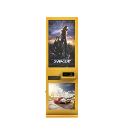 Touch Screen Einrichtungszahlungs-Selbstservice-Kiosk mit Barcode-Scanner