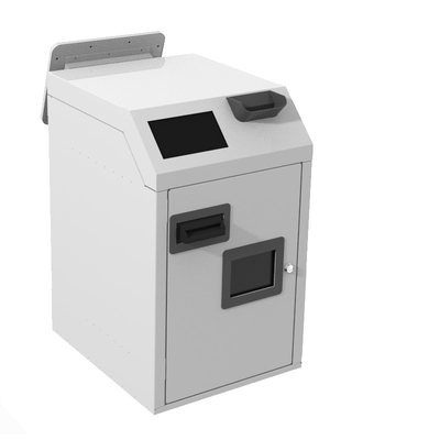 Touch Screen Bargeld, das Selbstservice-Kiosk der Maschinen-CRS mit Barcode-Scanner aufbereitet
