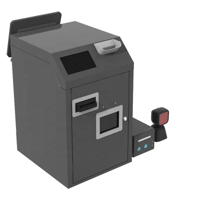 Touch Screen Bargeld, das Selbstservice-Kiosk der Maschinen-CRS mit Barcode-Scanner aufbereitet