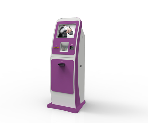 Boden-Stellungs-Touch Screen Selbstservice-Kiosk überprüfen in der Zahlung