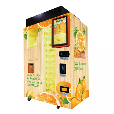 Frische Orange der Automaten-Kiosk-Zoll-Touch Screen Tee coffe Süßigkeits-Milch