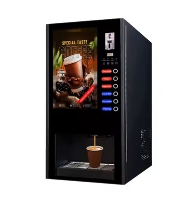 Verkaufsautomaten für heißen oder gefrorenen Kaffee Milch Tee mit automatischem Becher Tropfen