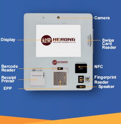 Bargeldloser KIOSK-K06W Benutzerfreundlich Hochintelligent