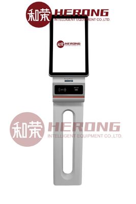 23,6 Zoll Touchscreen-Self-Service-Kassenloser Kiosk mit modularem Design und Gesichtserkennungskamera