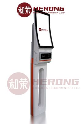 23,6 Zoll Touchscreen-Self-Service-Kassenloser Kiosk mit modularem Design und Gesichtserkennungskamera