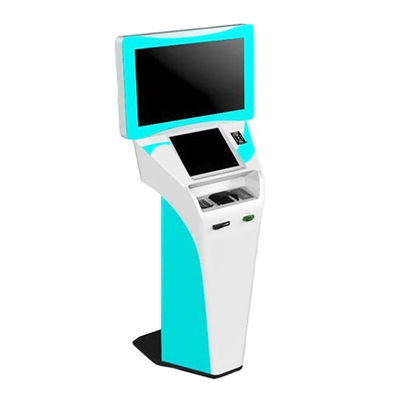 Restaurant-Kaffee-Selbstservice-Einrichtungskiosk Ipad-Kiosk-im Freien Doppelschirm