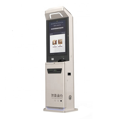 Regierungs-Kiosk-Totem Lcd des Bildschirm- zeigen mit Datendrucker mit Eingabetastatur an