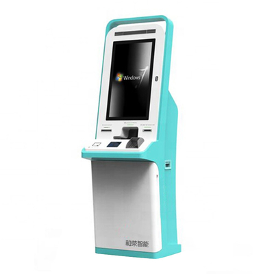 Regierungs-Kiosk-Totem Lcd des Bildschirm- zeigen mit Datendrucker mit Eingabetastatur an