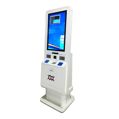 Regierungs-Kiosk-Totem Lcd des Bildschirm- zeigen mit Datendrucker mit Eingabetastatur an