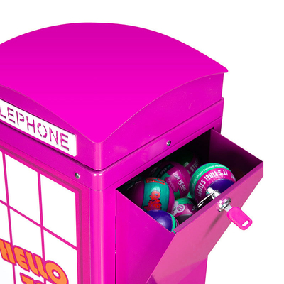 Unterhaltungs-Spiel-Automaten-Kiosk-Telefonzelle-Form