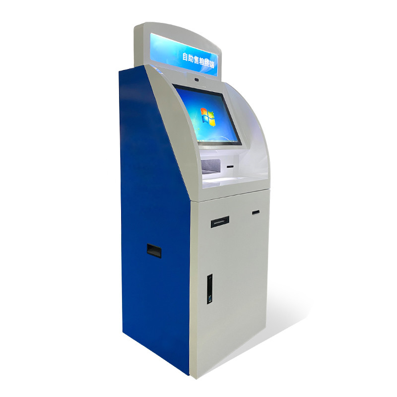 Heiße Verkaufsberichts-Drucker-Self Service Kiosk-ATM-Maschine des touch Screen Selbstservice-Geldautomat-A4