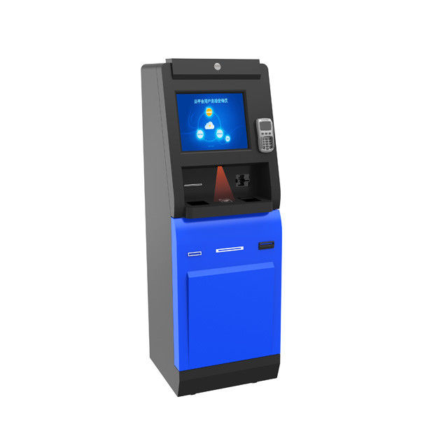 4G Connection Floor Standing Kiosk with Magnetic Card/IC Card/RF Card Interface