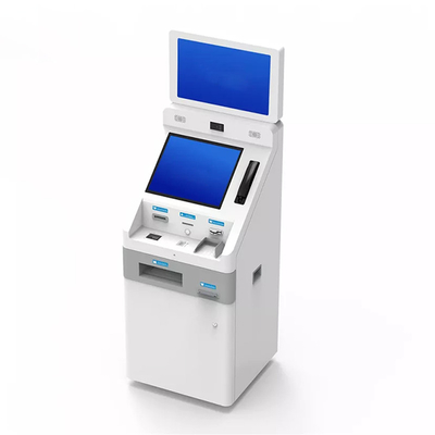 Doppelter Touch Screen ATM-Registrierkasse-Kartenleser Qr Code Scanner