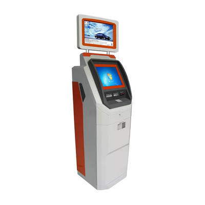 ATM-Registrierkasse-doppelter Touch Screen Selbstservice-Kiosk CPU-I3 120G