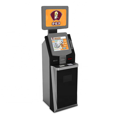 Doppelt-Schirm-Selbstzahlungs-Kiosk-Anschluss ODM IR für Wasser und Strom Bill